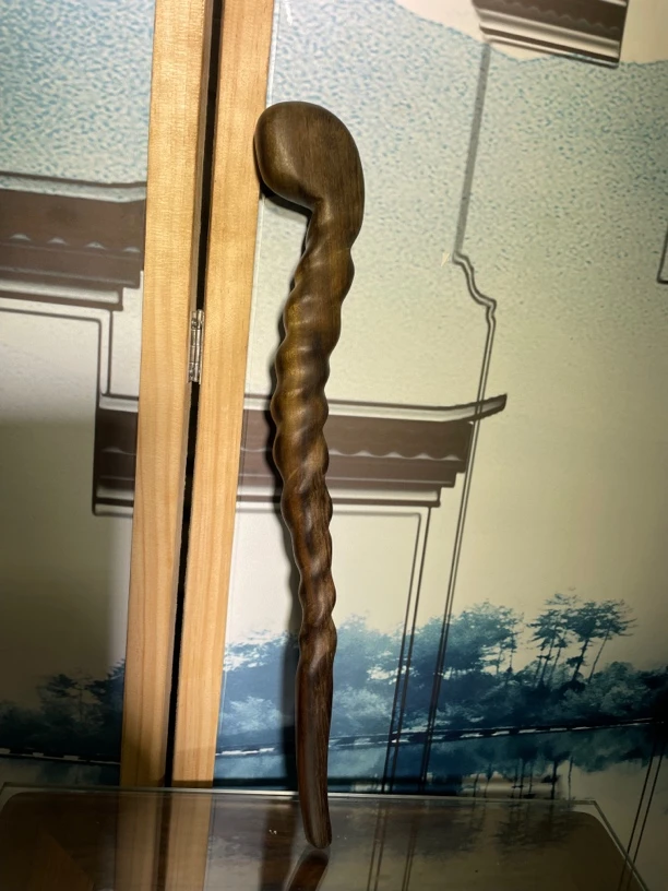 乌木金丝楠木敲背按摩