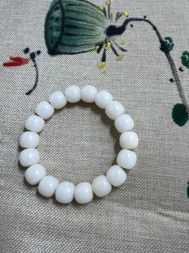 非金属木质手链 白玉菩提