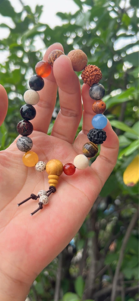 非金属手链 古风十八子手链