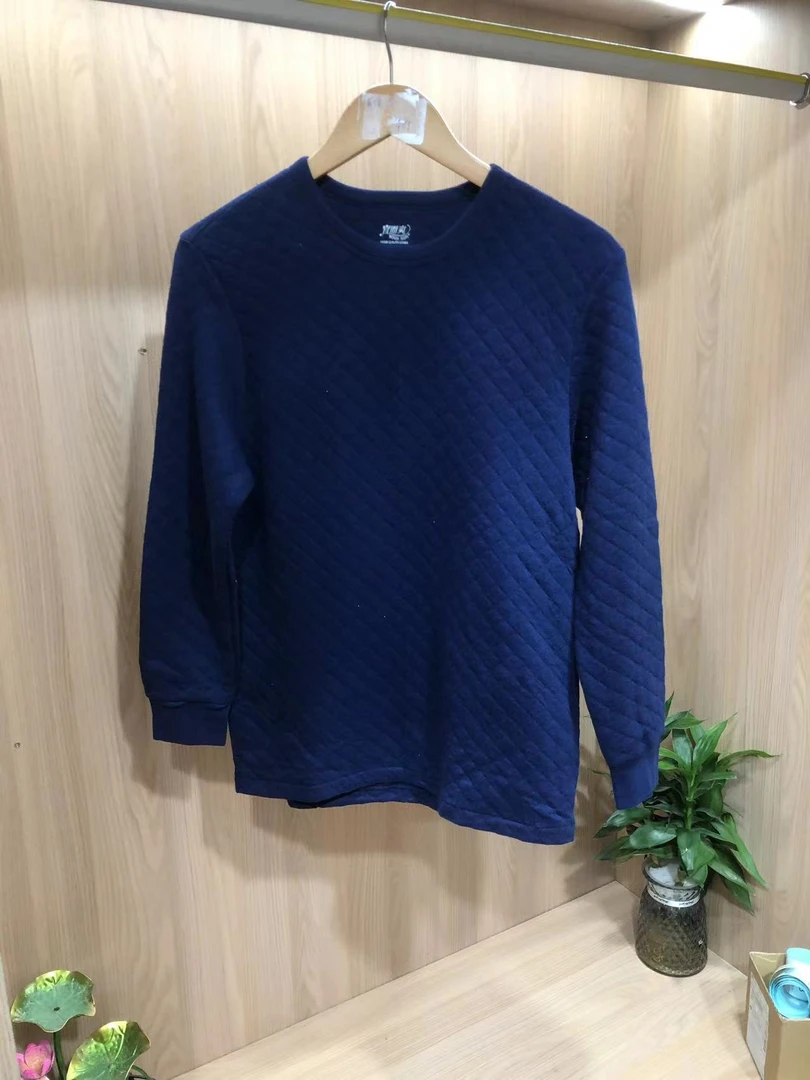 WY/232107男款休闲时尚简约百搭秋冬圆领长袖卫衣