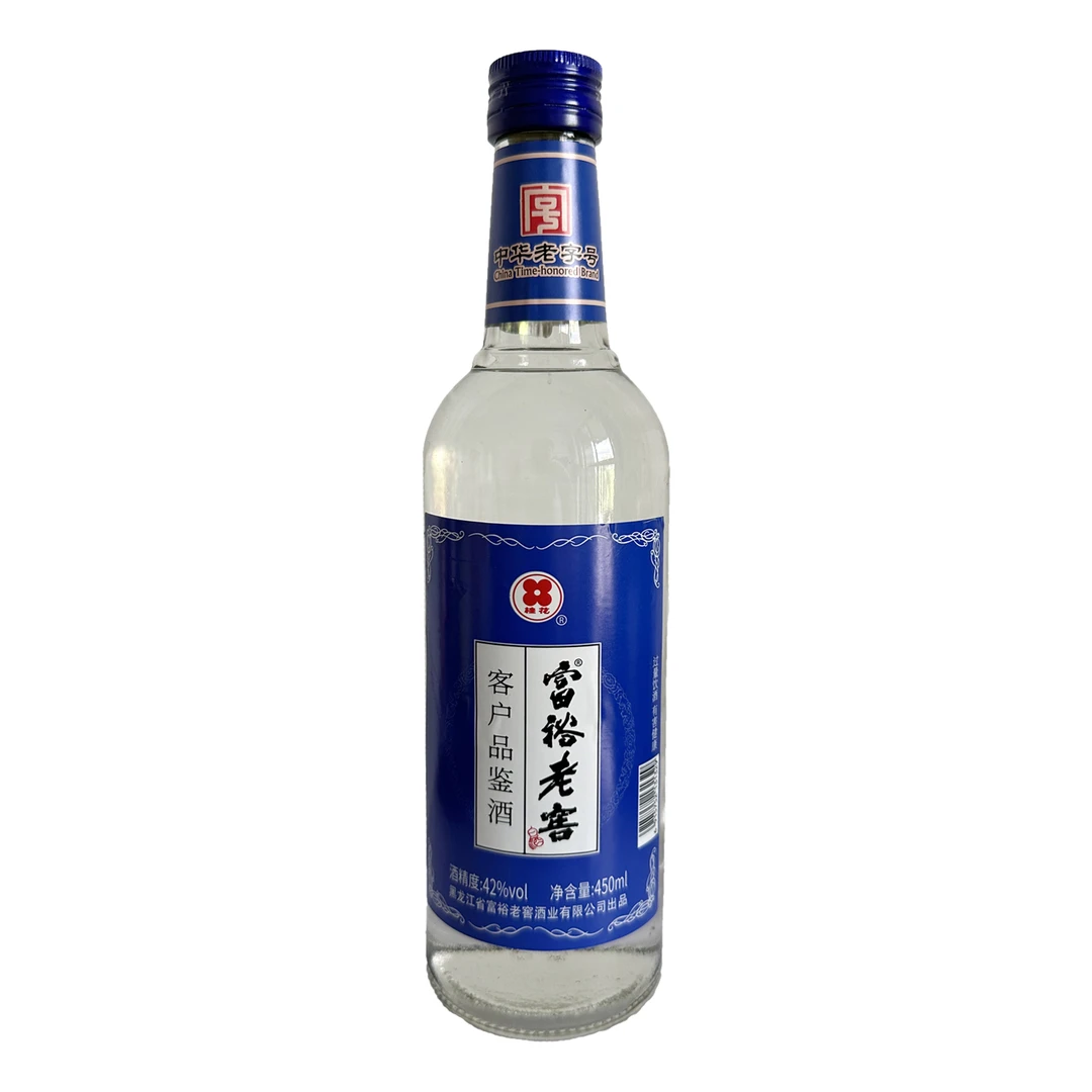 富裕老窖客户品鉴白酒浓香型1级450ml/瓶1瓶纯粮酿造42度450ml