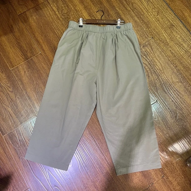 新思维口袋套裤，上身非常舒服舒适透气时尚休闲夏季设计师百搭