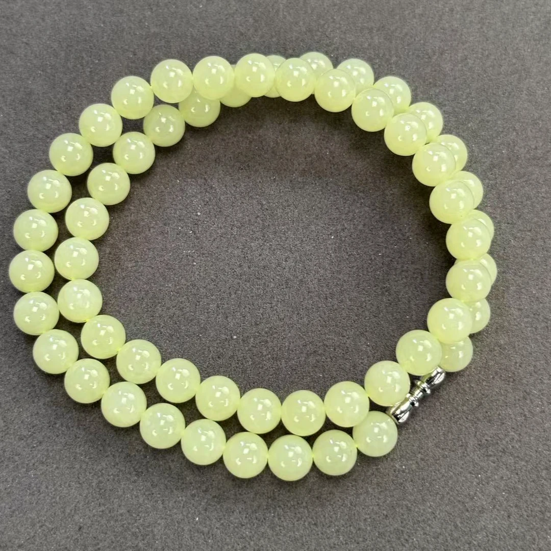 和田玉黄口项链卡8 多样性发一