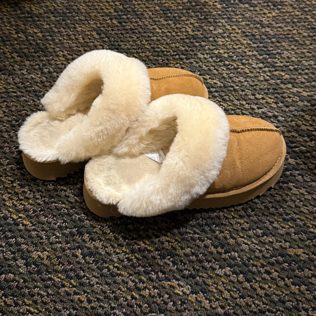 [YKL]秋冬必备百搭自留雪地毛拖