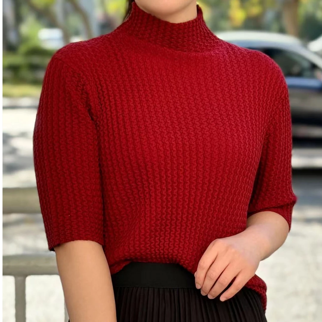 【JINYU品质】2024秋季简约大方显瘦时尚百搭毛衫