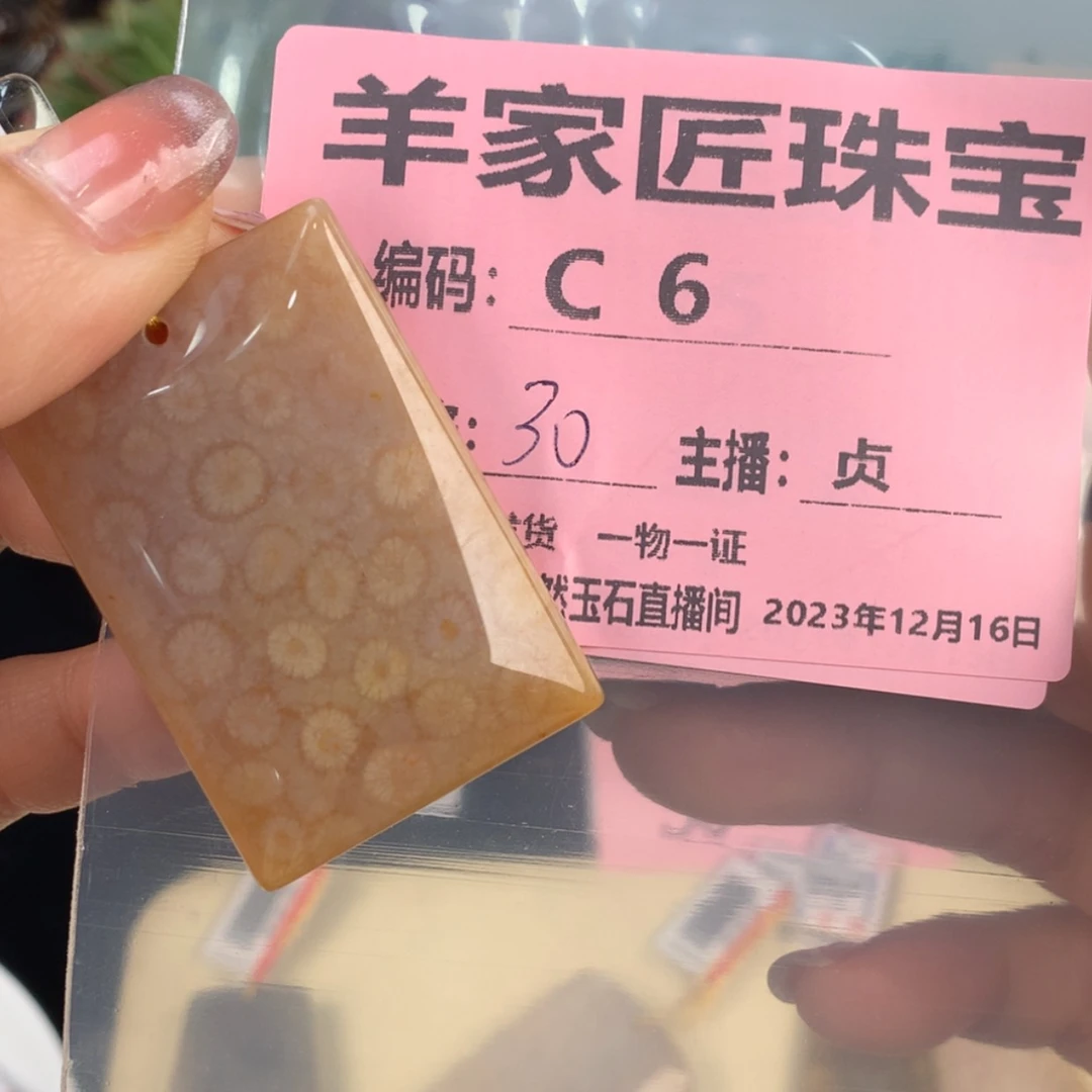 【闪购商品】硅化珊瑚（珊瑚玉）颈饰未镶嵌凝***凉c 6
