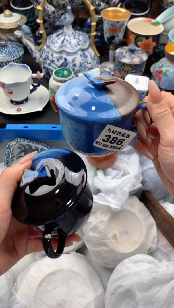 【闪购商品】瓷片386号九姑娘工艺瓷器