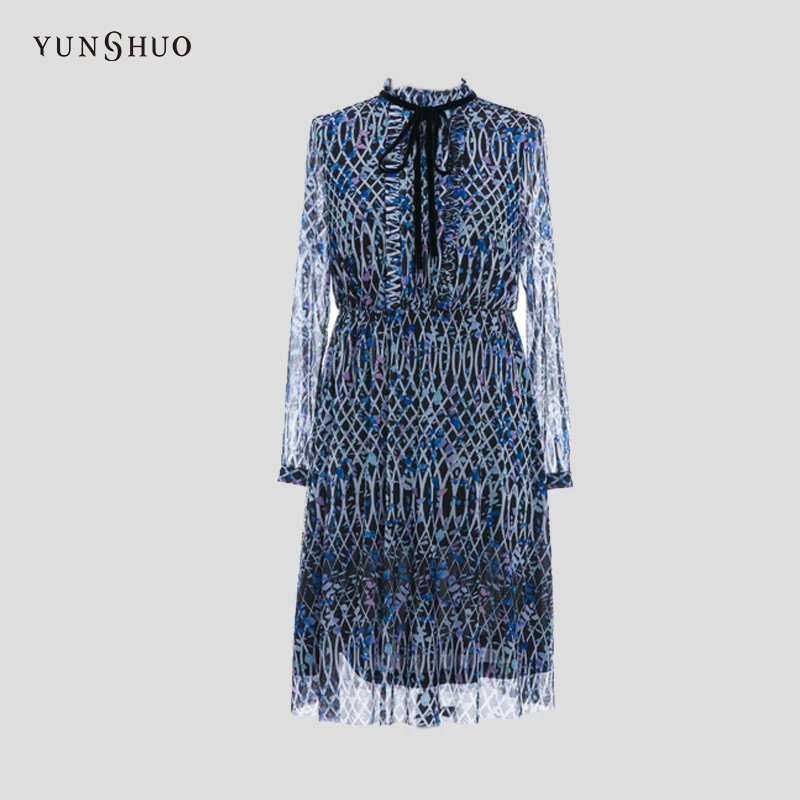 YUNSHUO允硕2024夏季新品时尚百搭气质连衣裙569075