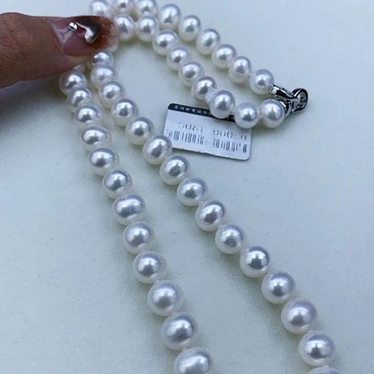 淡水珍珠颈饰未镶嵌卡8➕极光冷白高品