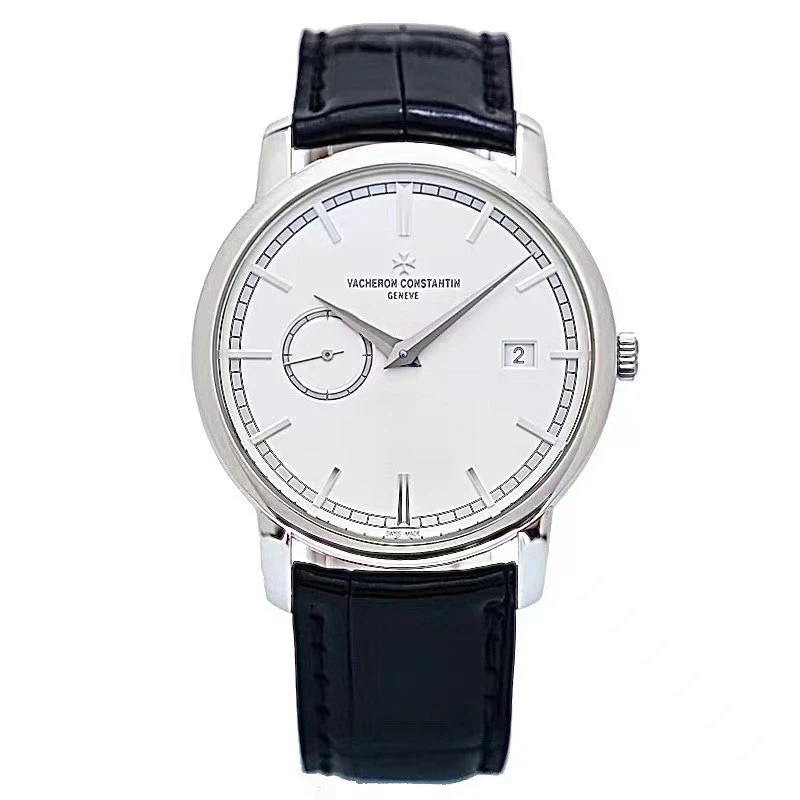 99新  江诗丹顿传袭系列87172腕表 18K白金38mm拆单链接1拍下不发