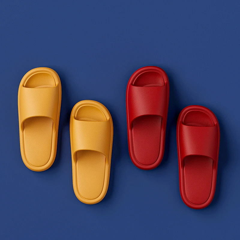 靓蒂芬轻便居家厚底凉拖鞋女简洁舒适外穿夏天时尚浴室情侣拖鞋男