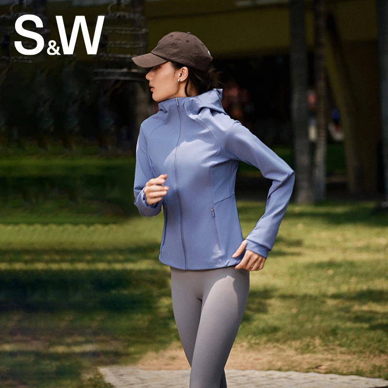 【喜楽专属】SW速惟  软壳修身外套运动户外速干连帽上衣 1169