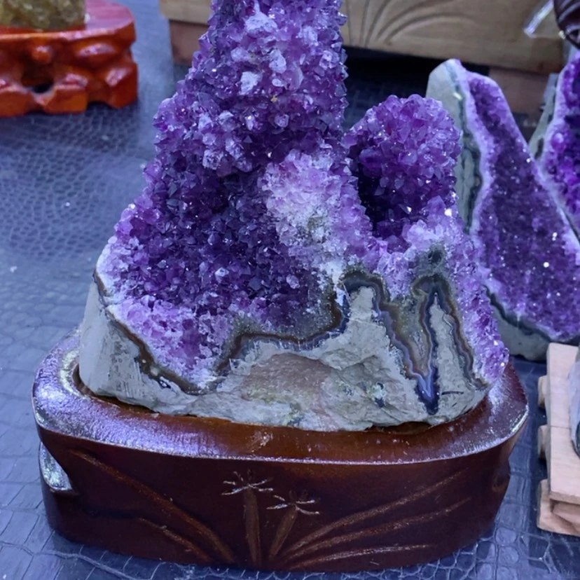 【闪购商品】紫晶大型摆件（非配饰）未镶嵌