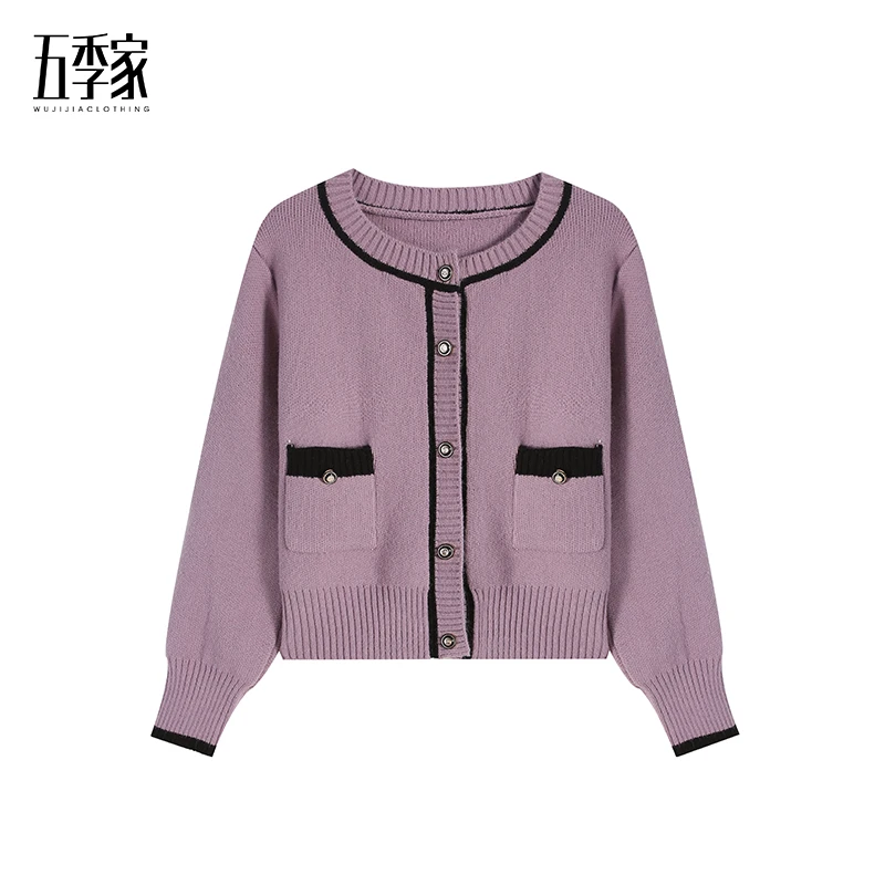 橘子 杏色/紫色上衣ZL39552