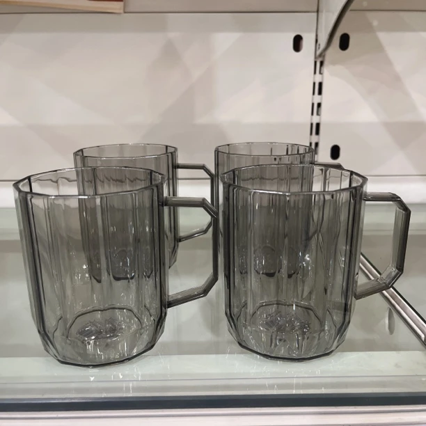 6517泰禾轻奢家用透明漱口杯