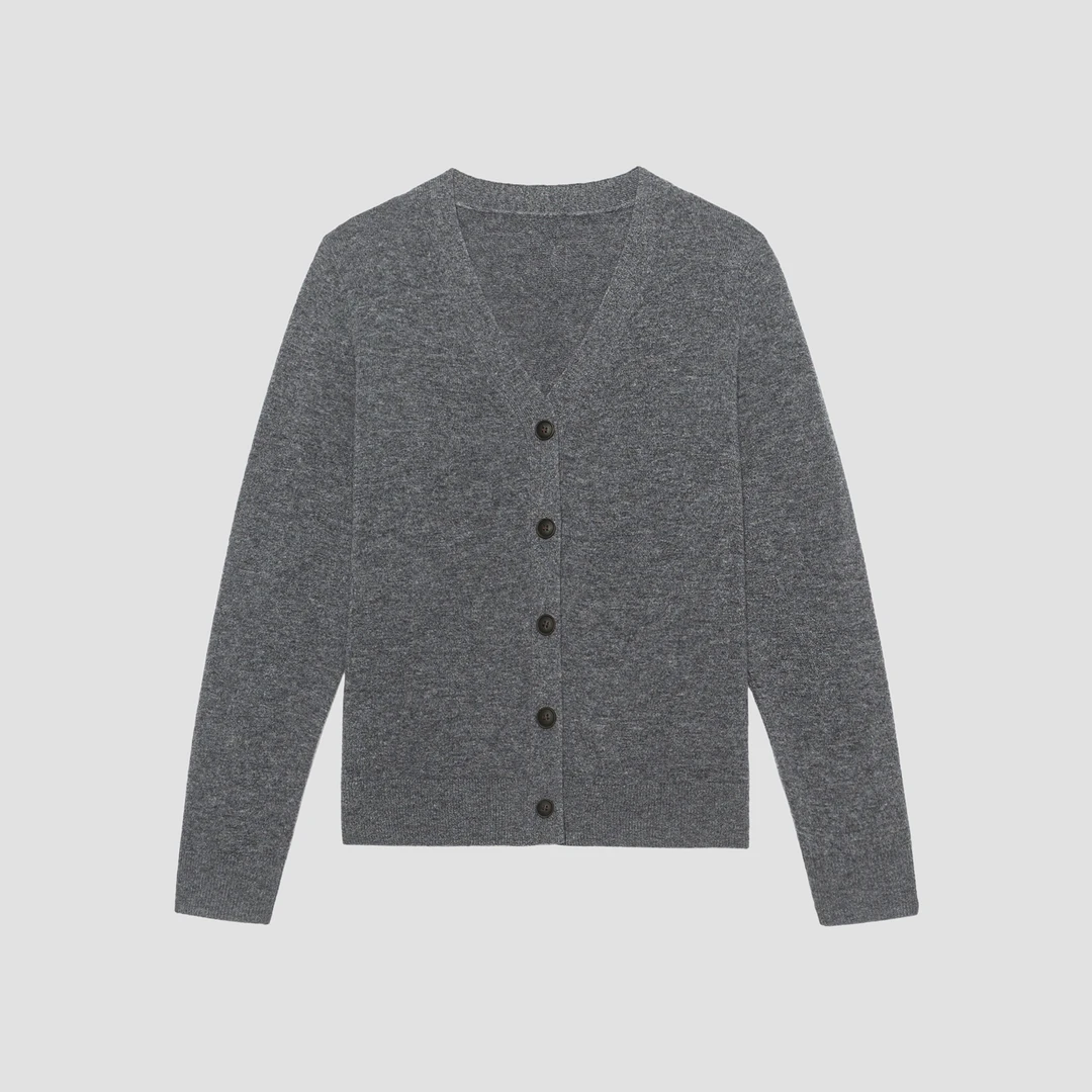 【清仓不退换】"菲拉开衫"全羊毛老钱风轻奢秀场套装针织开衫W318