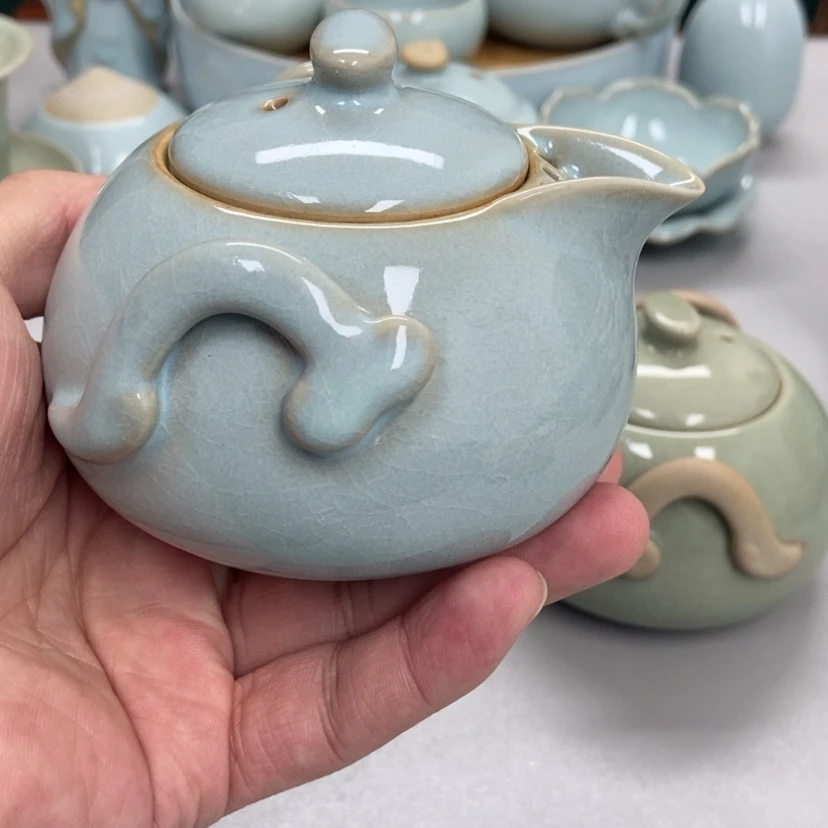 【闪购商品】瓷悦**儿手抓壶