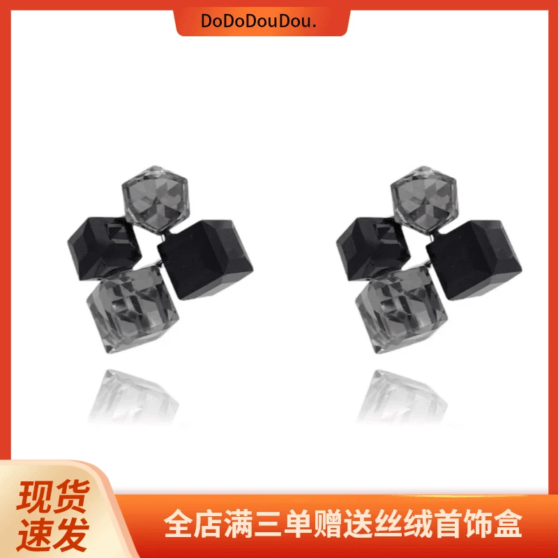 铜合金耳饰夜芳高级感网红气质时尚轻奢无耳洞耳夹