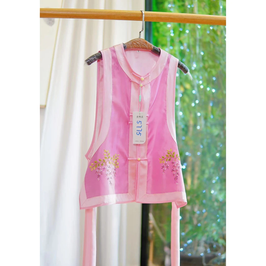 韩国纱 系带马甲 合集