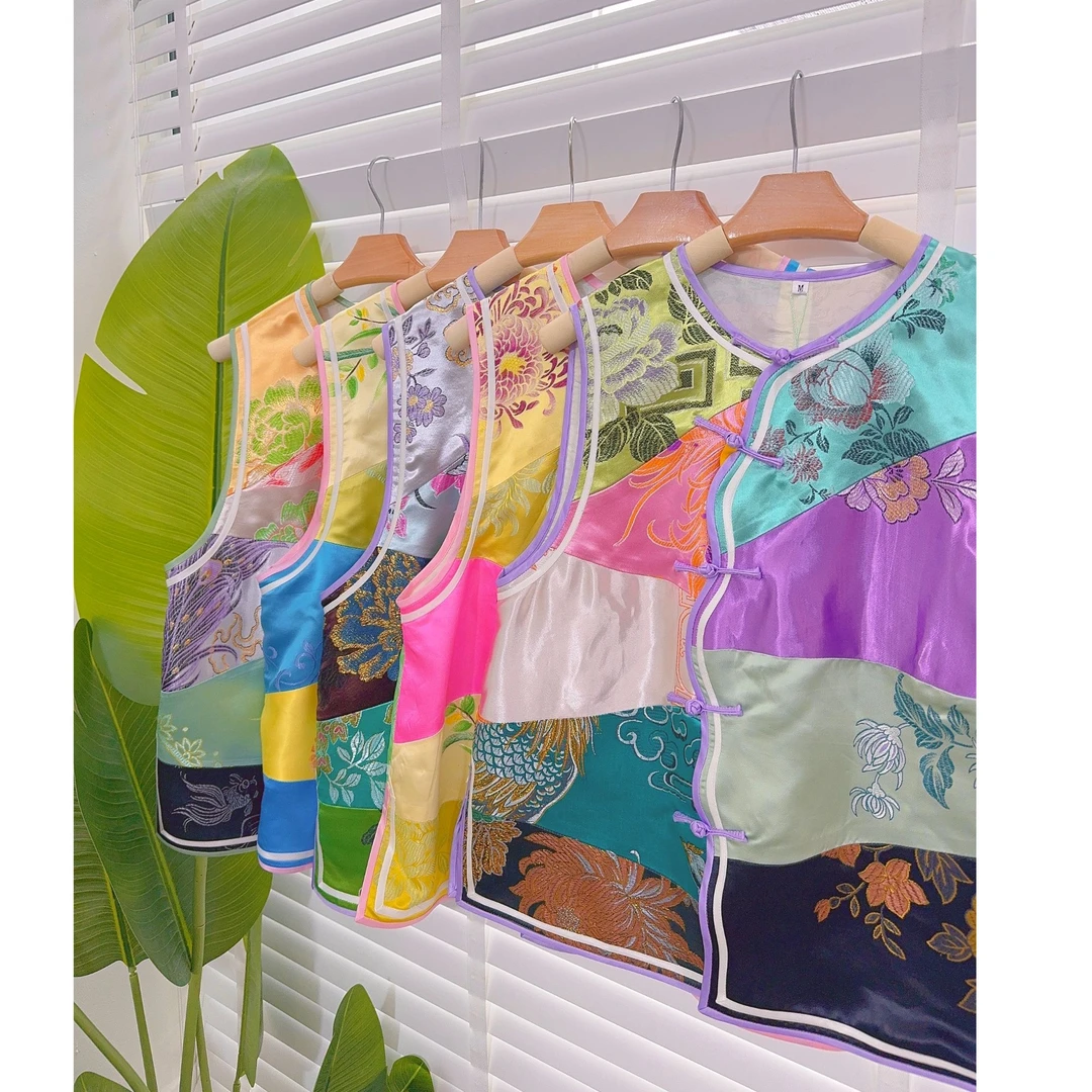 3598老料 拼接 马甲