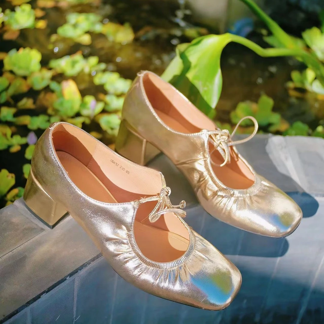 芭蕾舞鞋 复古 百搭 时尚