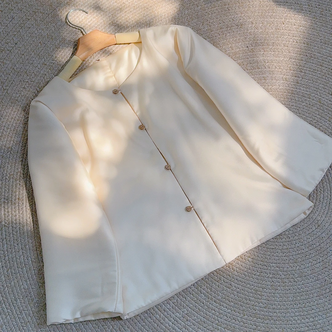 2104一片式内搭棉外套 百搭