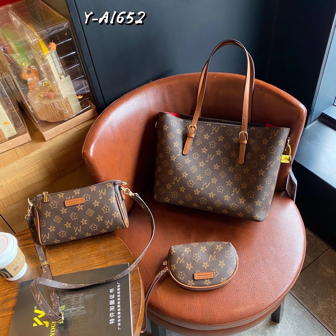 时尚休闲百搭托特包托特包子母包轻奢经典印花通勤潮流秋冬气质