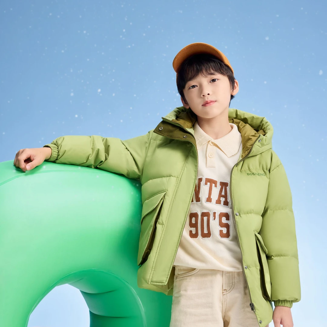 【新】波司登儿童2024新款羽绒服洋气保暖童装厚外套冬T30143700E