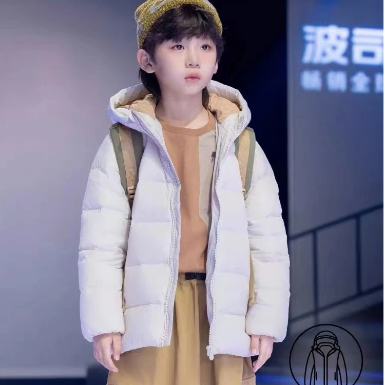 波司登新款厚羽儿童经典羽绒服男女童时尚T30133550