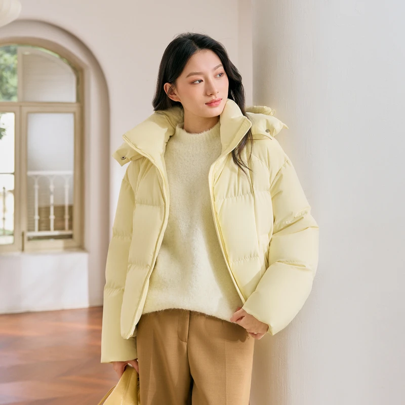 2024秋冬季女士新款时尚休闲百搭可爱羽绒服B40145912DY