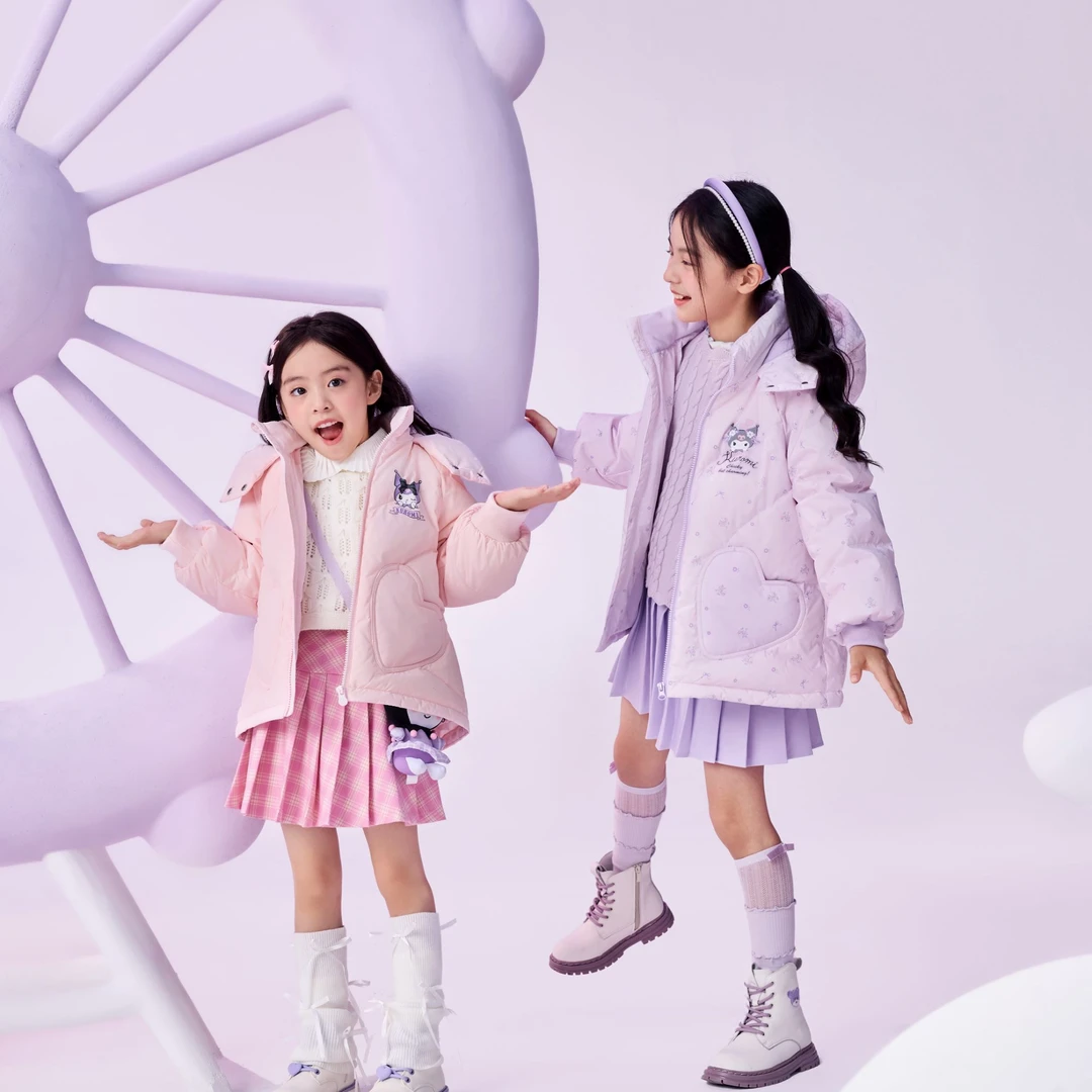 【酷洛米爆款合集】波司登冬季洋气新款儿童创新羽绒服T40143752W