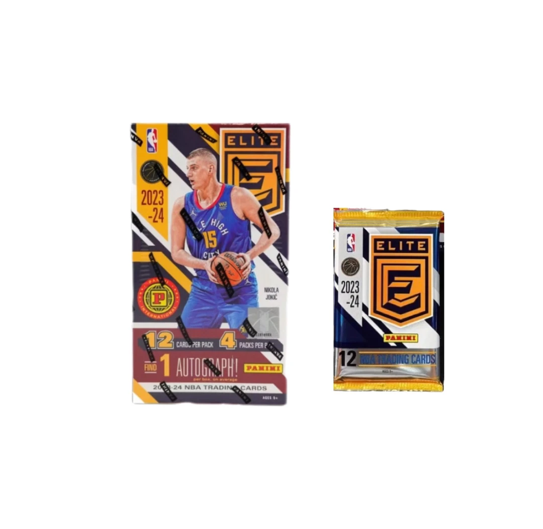 【拆包/盒】PANINI 23-24精英国际版篮球星卡牌盲盒 未成年禁止下单