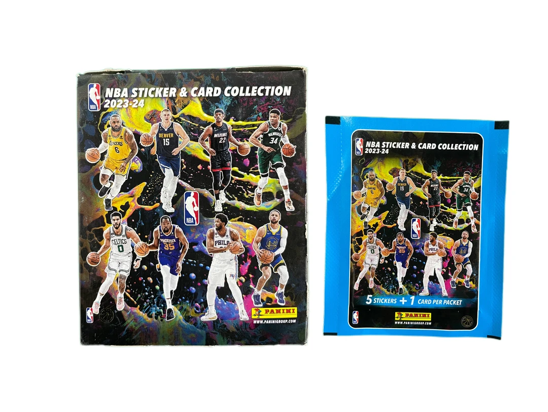 PANINI NBA Basketball 2023-24 篮球球星贴纸盲盒 下单代拆