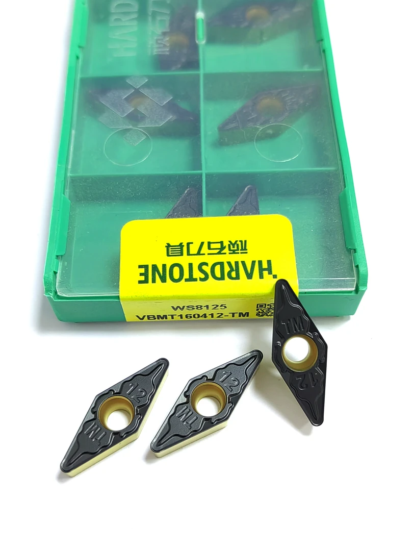 数控刀片顽石库存WS8125-VBMT160412-TM双色钢件