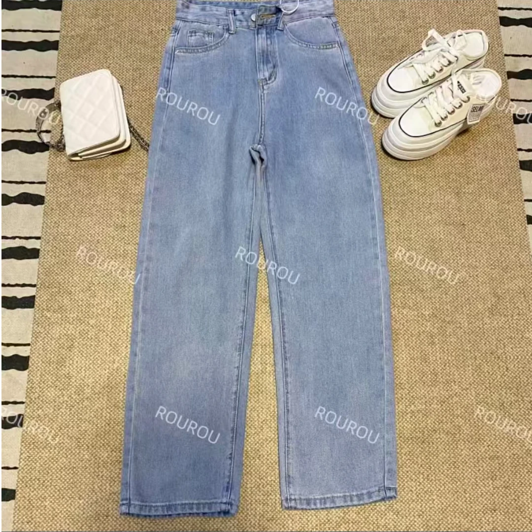 纯色休闲百搭纯色简约牛仔裤1230夏季