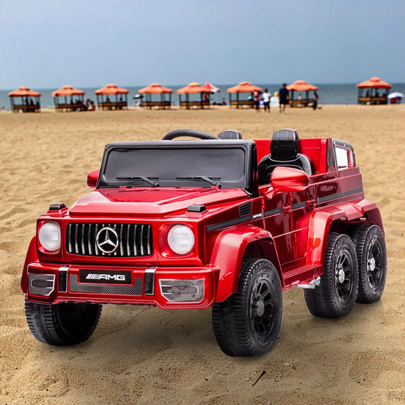 儿童玩具电动六轮汽车大人小孩都可做双开门遥控玩具越野车宝贝