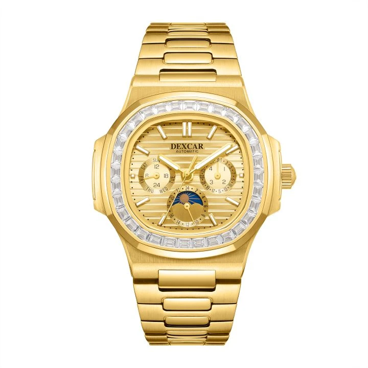 DEXCAR/度卡鹦鹉螺正品男士商务全自动机械手表薄款机械手表XD10