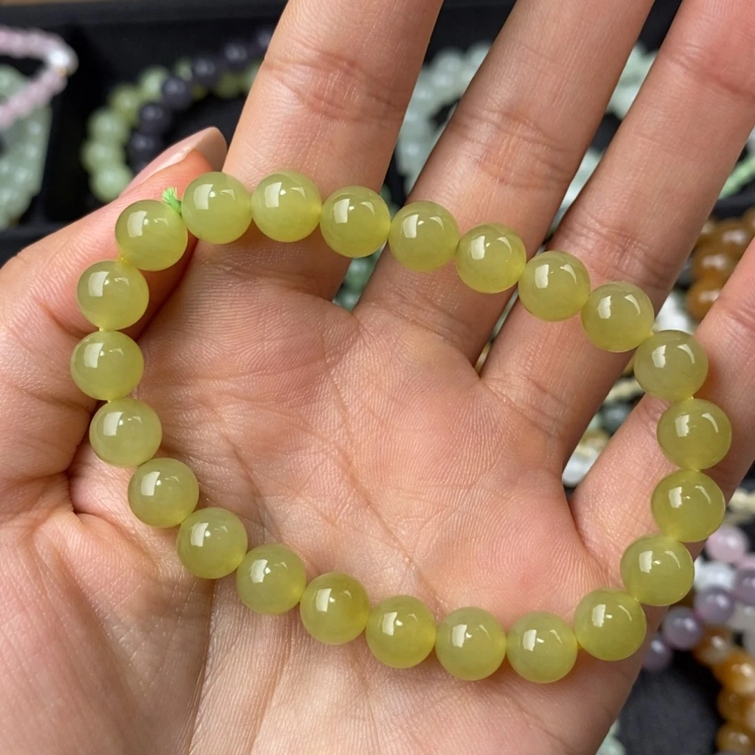 和田玉手串未镶嵌