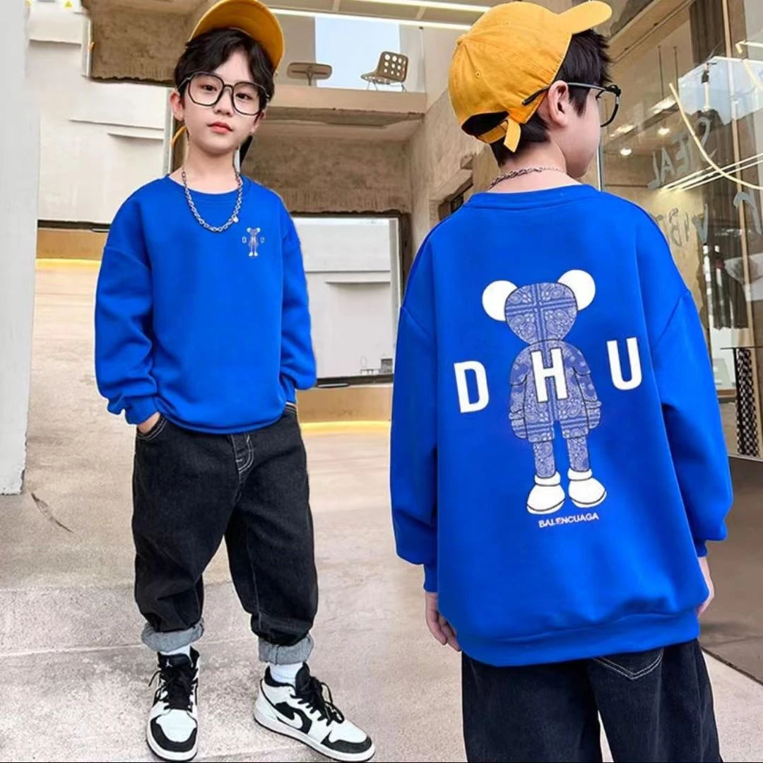 可爱鼠款卫衣男童卫衣秋装长袖儿童装洋帅中大童上衣外穿潮牌卫衣