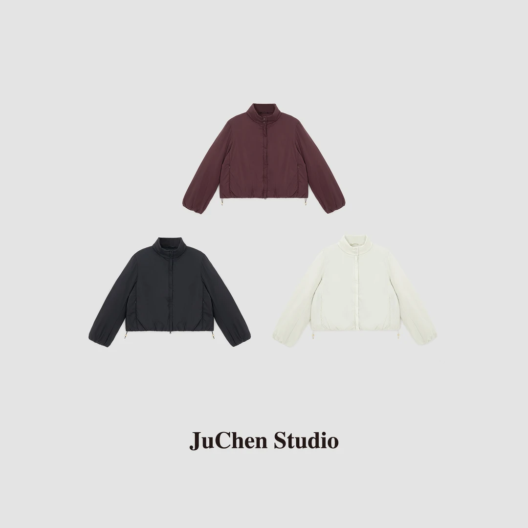 舒适机能风时髦保暖易收纳立领肯豆出街风棉服外套FW2F-836-131