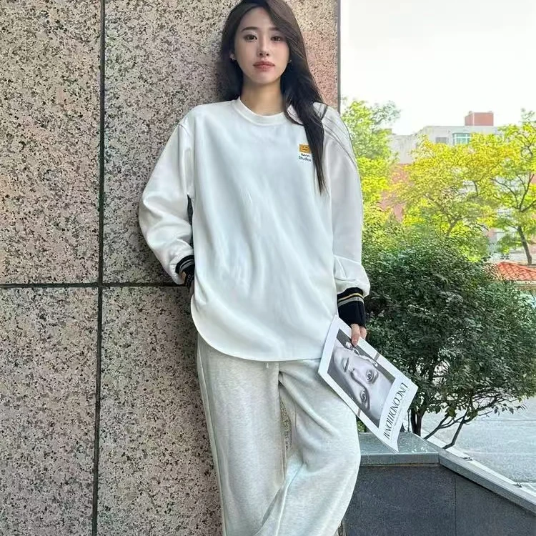 KEMI-2024秋冬纯色百搭宽松打底衫1268