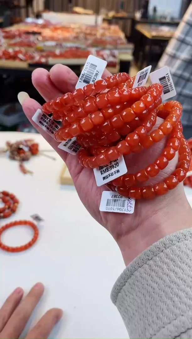 【闪购商品】南红玛瑙dsd直切手串8+未镶嵌一个/条{多样式发货}