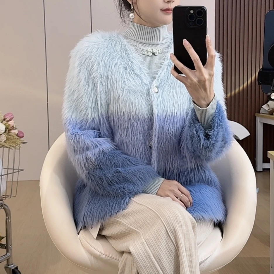 原搭201-400【小清瓜】显瘦气质时尚百搭设计圆领感提花针织衫