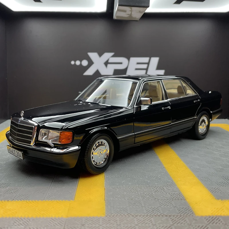 NOREV诺威尔1:18 奔驰560SEL W126 第六代S 1989合金全开汽车模型