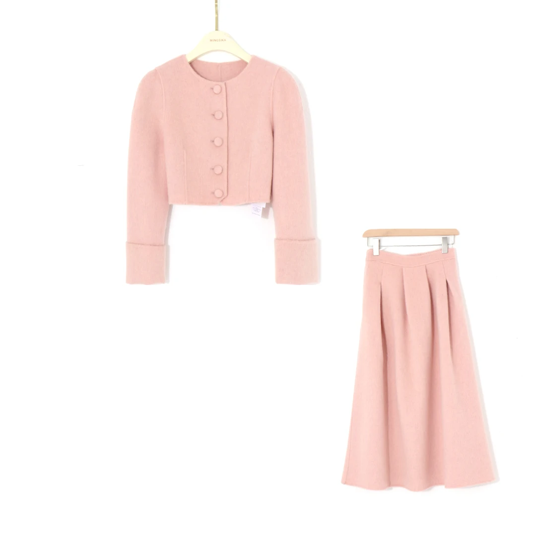 【程钱钱】MINGSIKA/名斯卡 新款套装#AM600-23639-TZ