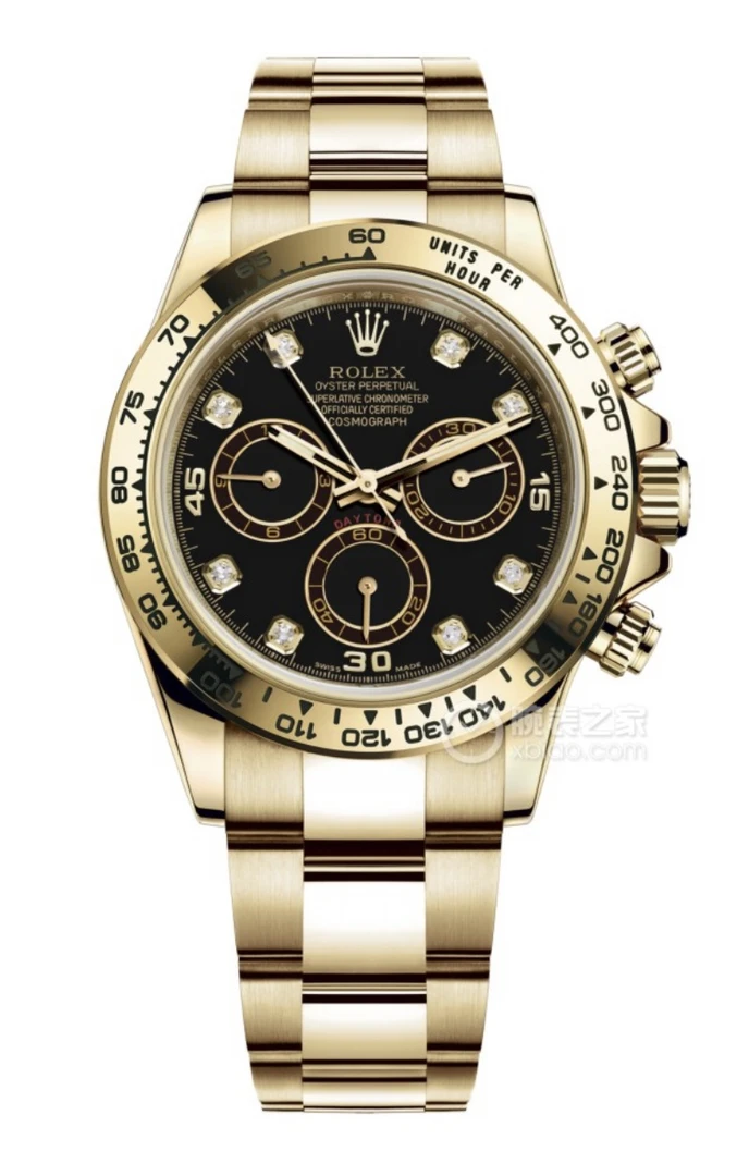 99新 Rolex/劳力士 劳力士116508黑钻-18年全套11.5节