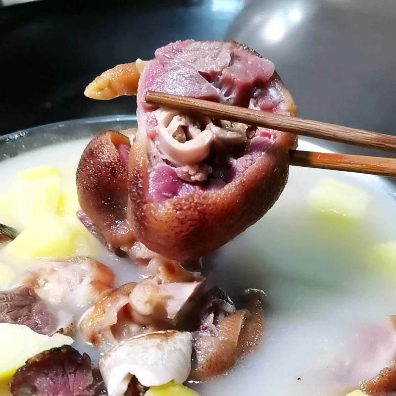 【小锅/腊猪蹄】现场称重正宗恩施土家柴火烟熏腊猪蹄