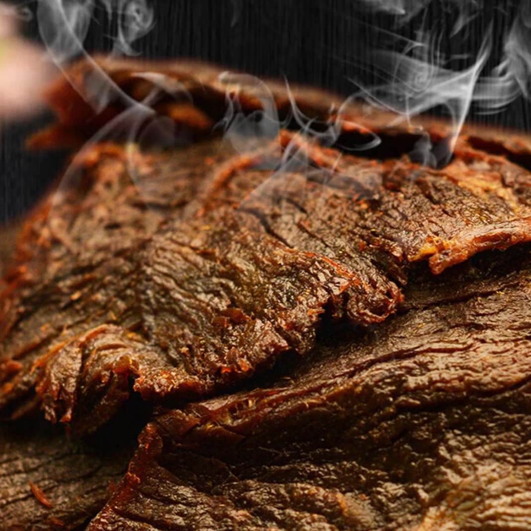 厨工湖岭牛肉干系列手撕温州特产小众高端多巴胺零食宵夜充饥