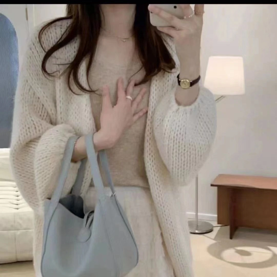 燕子家    2023春季新款小众设计百搭洋气针织开衫