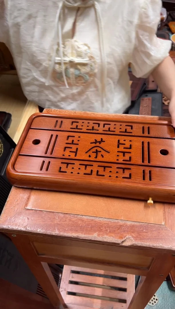 【闪购商品】花梨木茶盘38*20茶盘茶盘茶盘